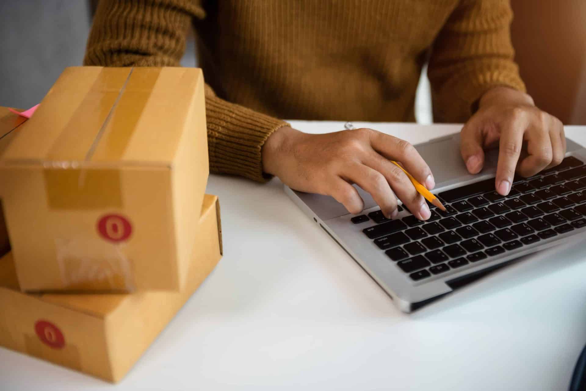 The Future of E-commerce: What You Need to Know male start up small business owner writing address 2022 10 05 21 16 32 utc scaled